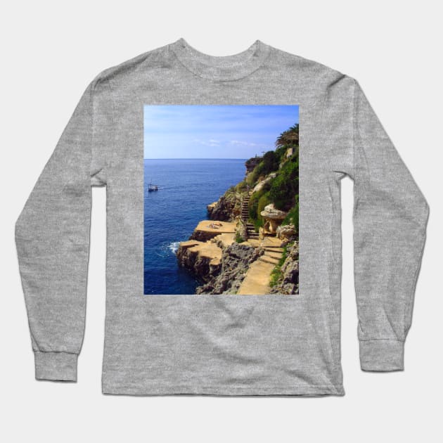 Lazing the day away Long Sleeve T-Shirt by tomg